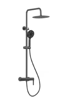 Душевая система Gid Aira L020GMND3 вороненая сталь